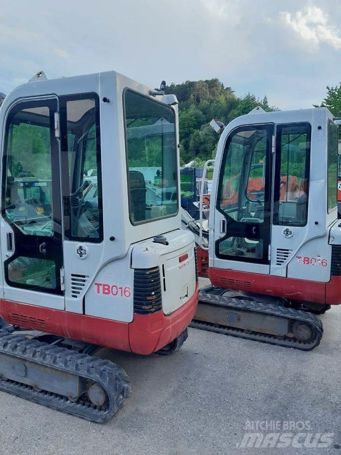 Takeuchi TB016 H Minikaivukoneet < 7t