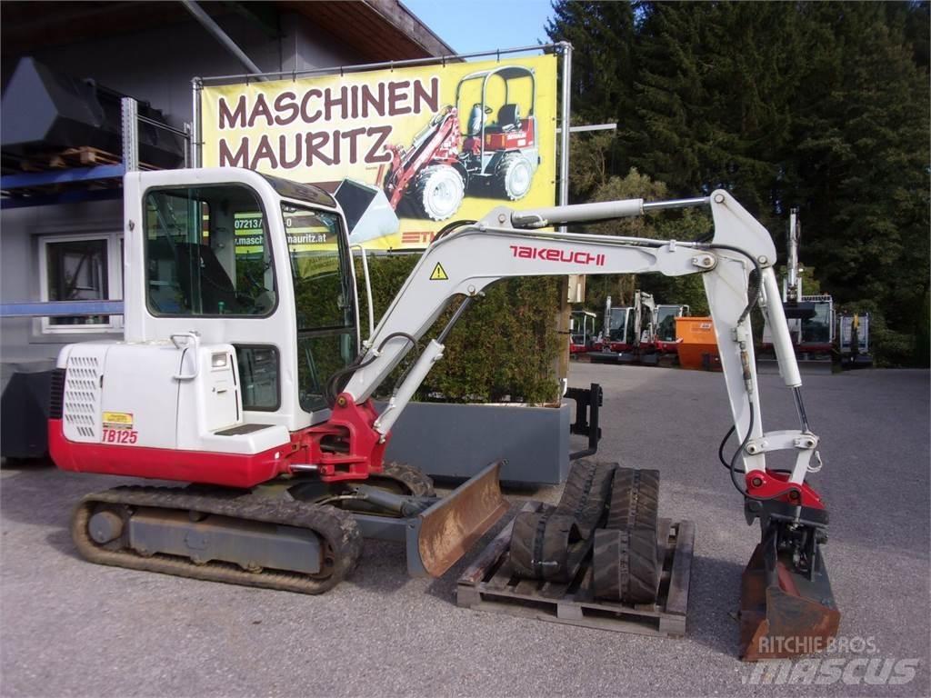 Takeuchi TB125 Minikaivukoneet < 7t