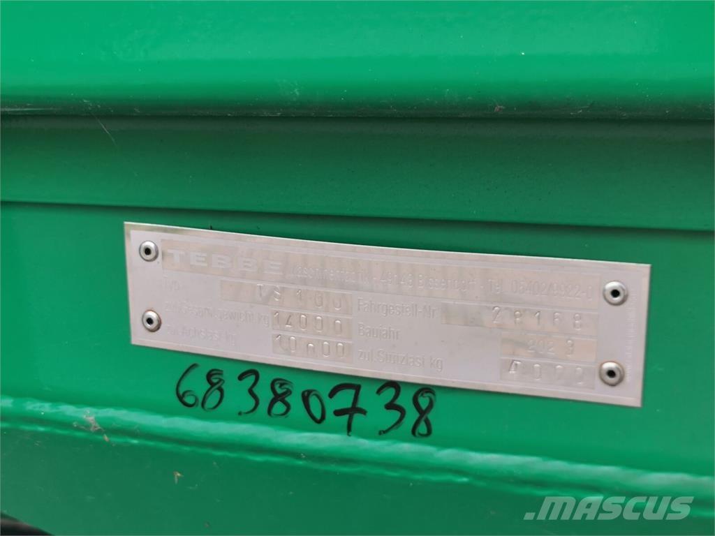 Tebbe TS 100 Kuivalannan levittimet