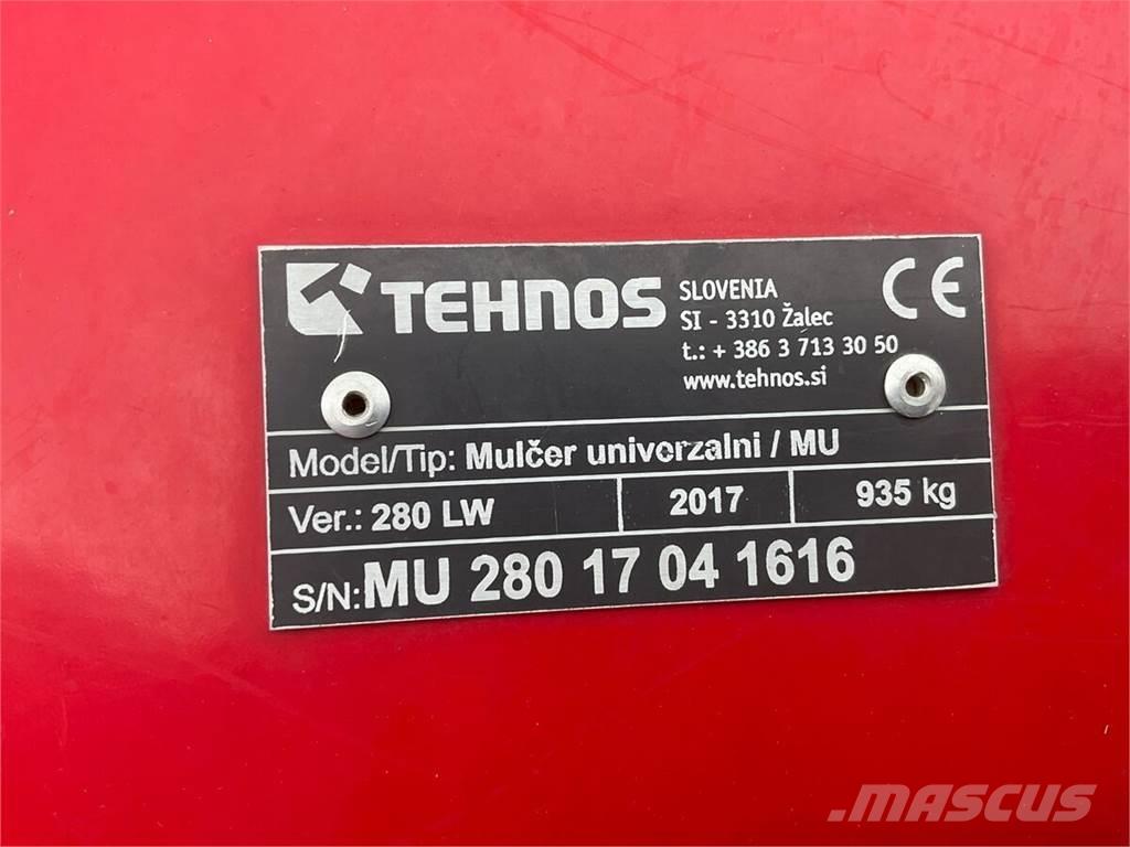 Tehnos MU 280 LW Kesantoleikkurit ja -murskaimet