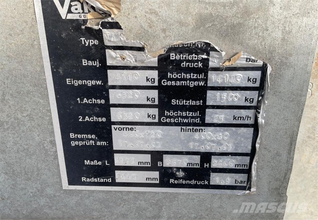  Vakutec VA10000 Lietteen levittimet