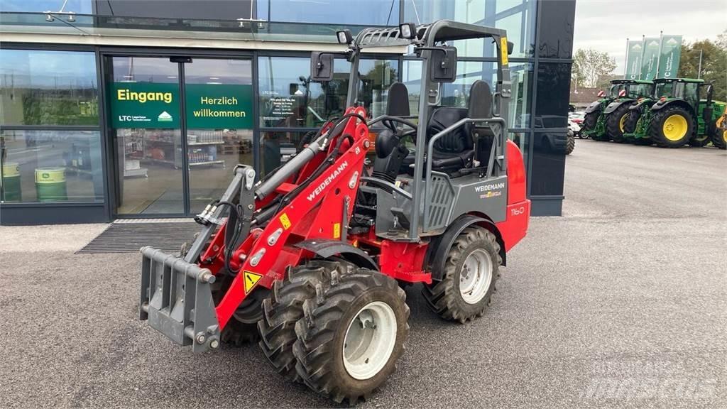 Weidemann 1160 Etukuormaimet ja kaivuulaitteet