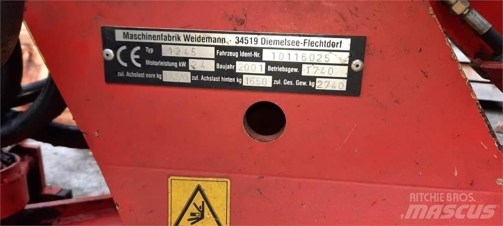 Weidemann 1245 Etukuormaimet ja kaivuulaitteet