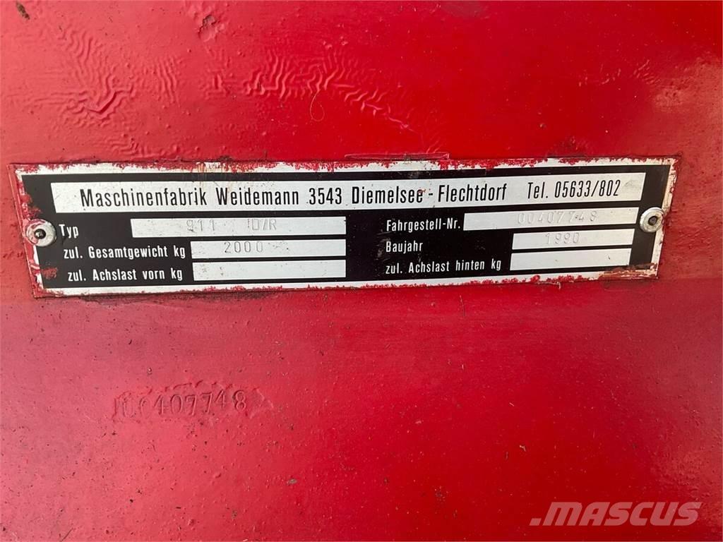 Weidemann 911D/R Etukuormaimet ja kaivuulaitteet