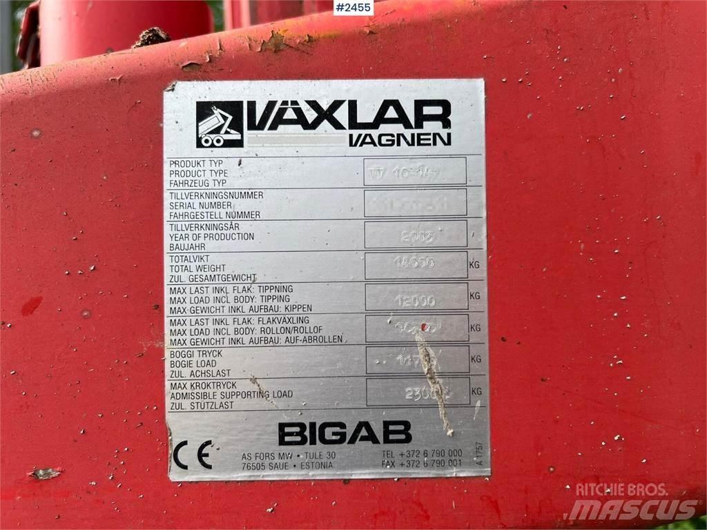 Bigab VV 10-14 Nostolava täysperävaunut