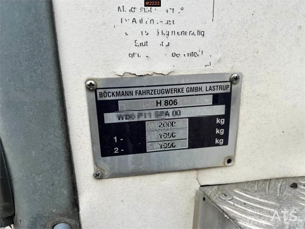 Böckmann P11SP Autonkuljetusperävaunut