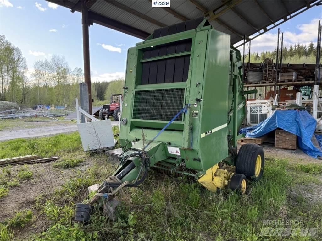 John Deere 550 Pyöröpaalaimet