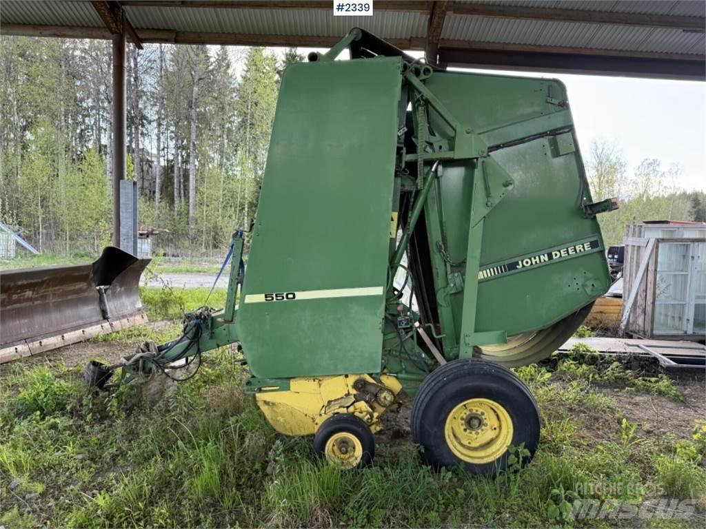 John Deere 550 Pyöröpaalaimet
