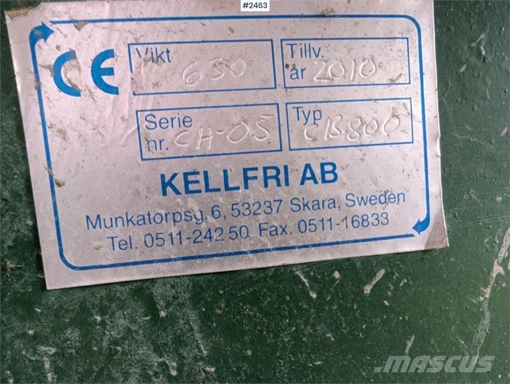 Kellfri CB800 Lisävarusteet ja komponentit