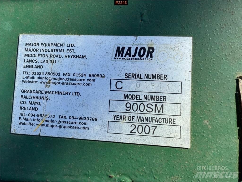 Major 900SM Muut maatalouskoneet