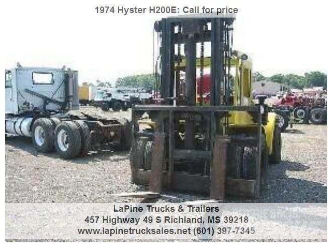 Hyster H200E Muut haarukkatrukit