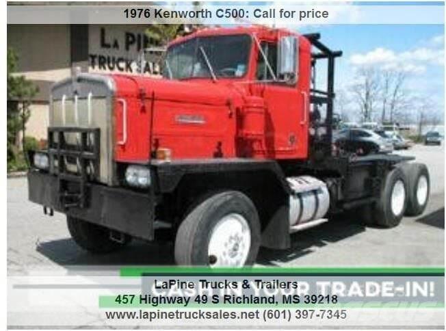 Kenworth C500 Hinausautot