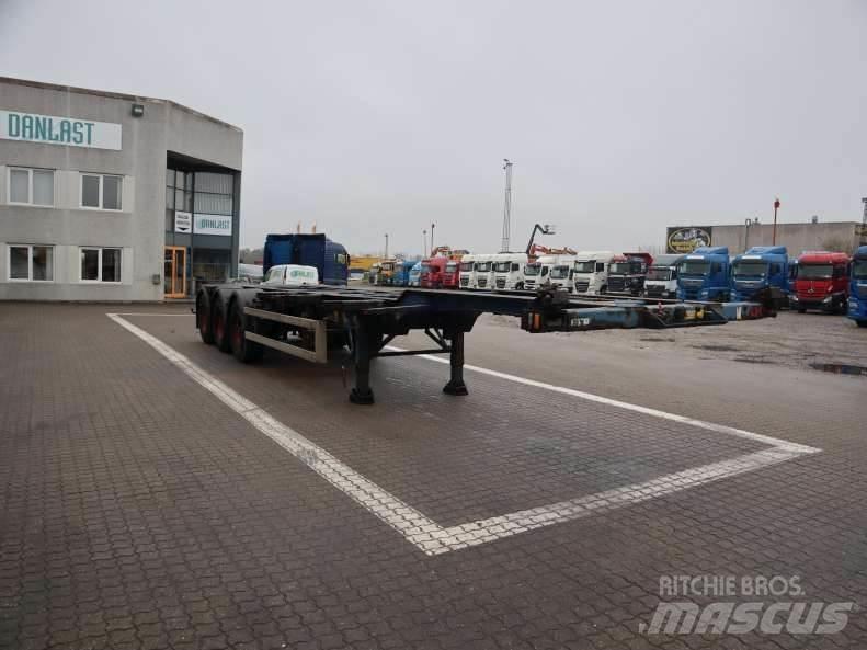 HFR Containerchassis Konttipuoliperävaunut