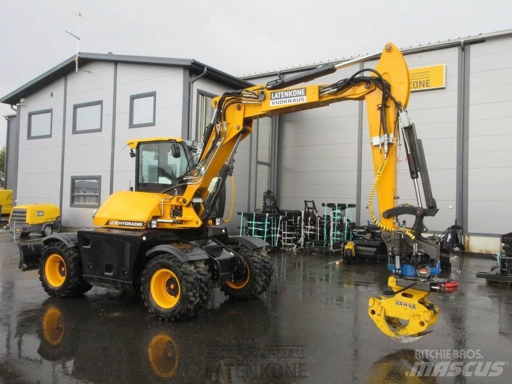 JCB Hydradig HD110W Amfibio-kaivinkoneet