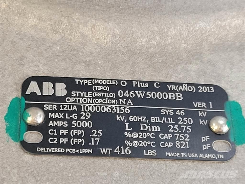 ABB 046W5000BB Muut koneet