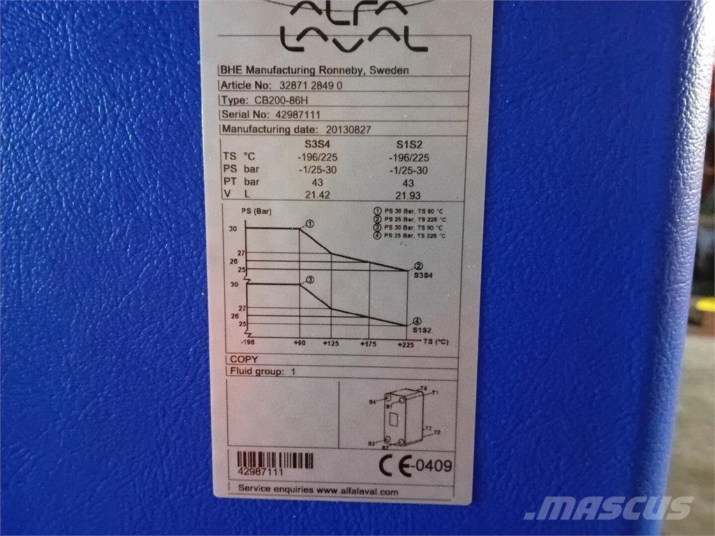 Alfa Laval CB200-86H Muut koneet