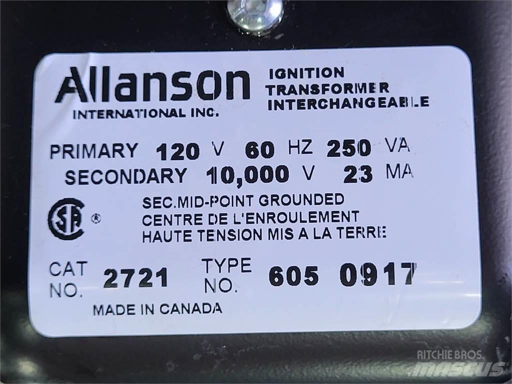  ALLANSON 2721 Muut koneet
