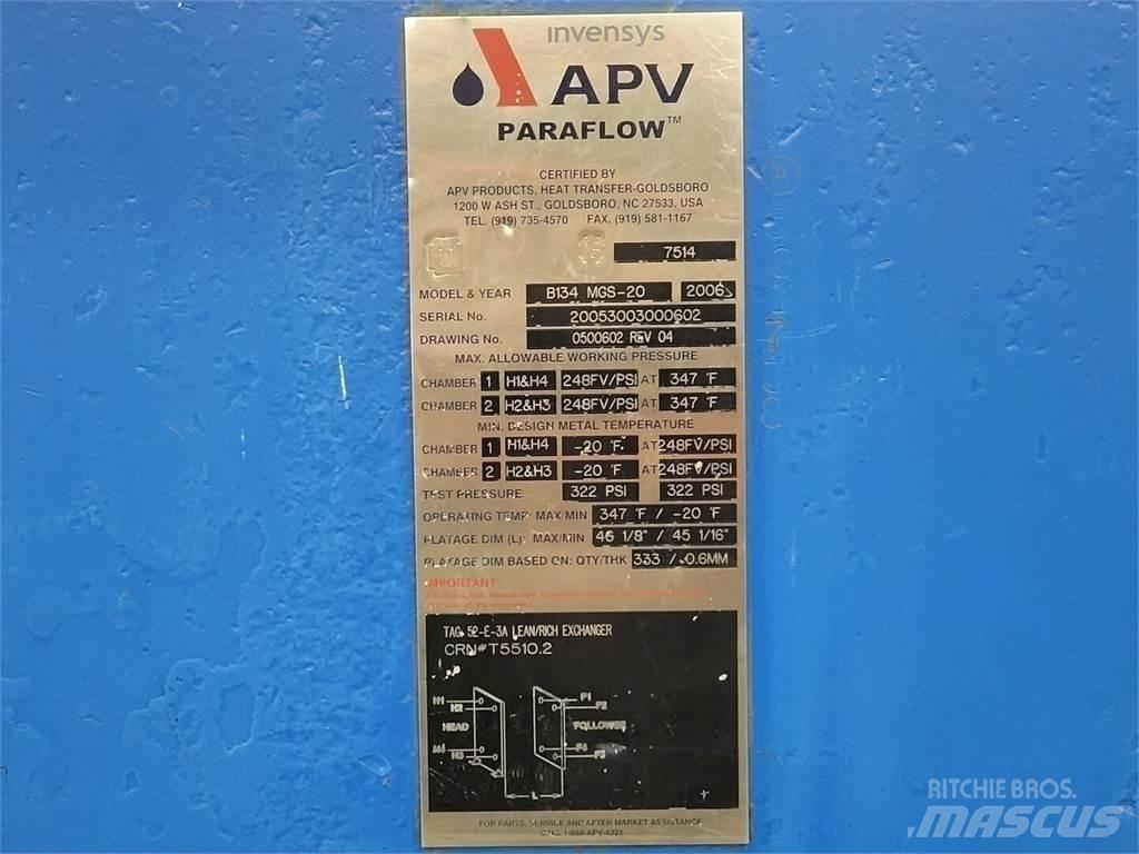 APV B134 MGS-20 Muut koneet
