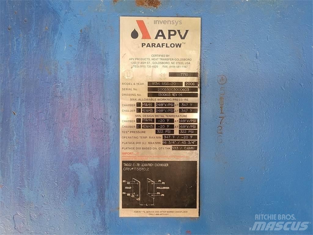 APV B134 MGS-20 Muut koneet