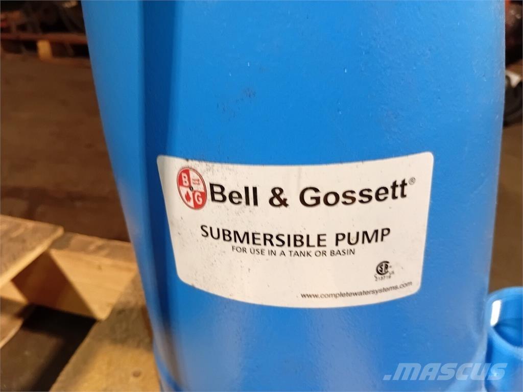 Bell & GOSSETT 2EC0537 Vesipumput
