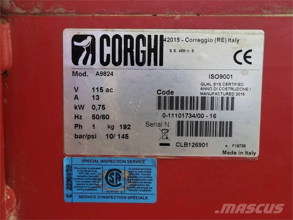 Corghi A9824 Renkaat ja vanteet