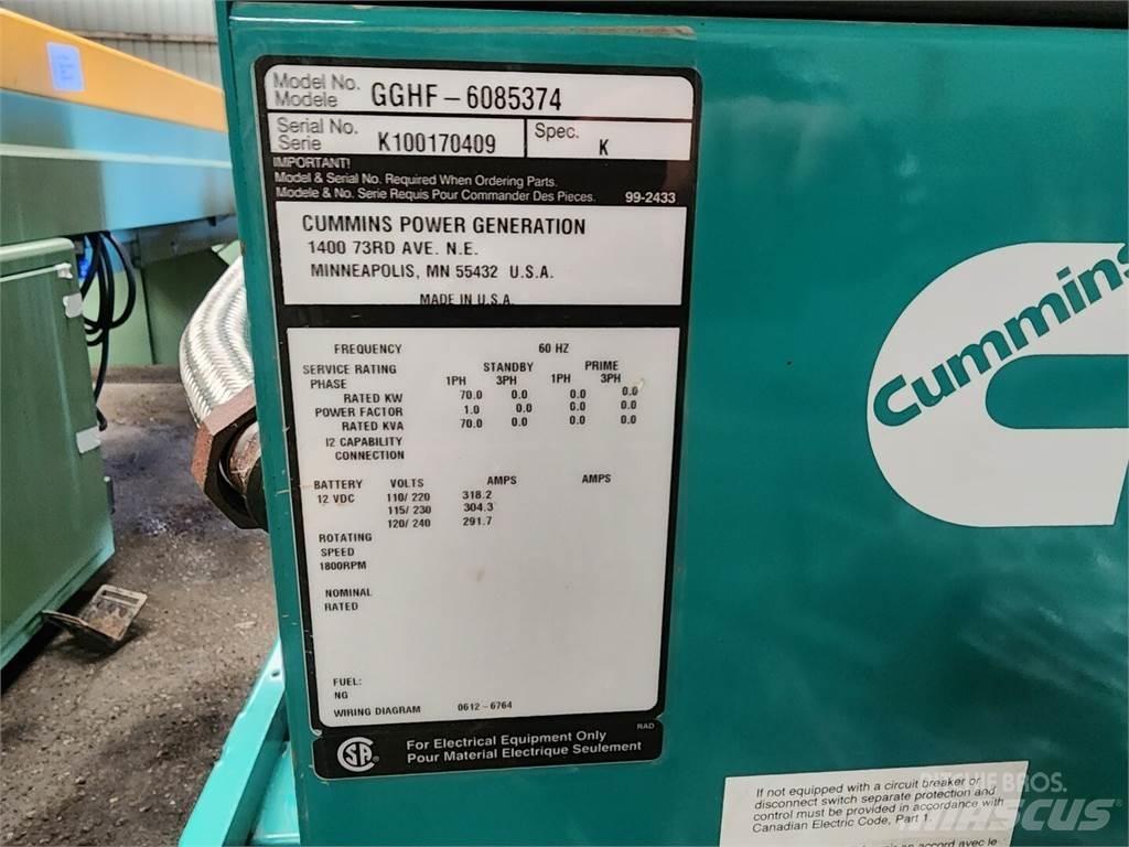 Cummins GGHF-6085374 Dieselgeneraattorit