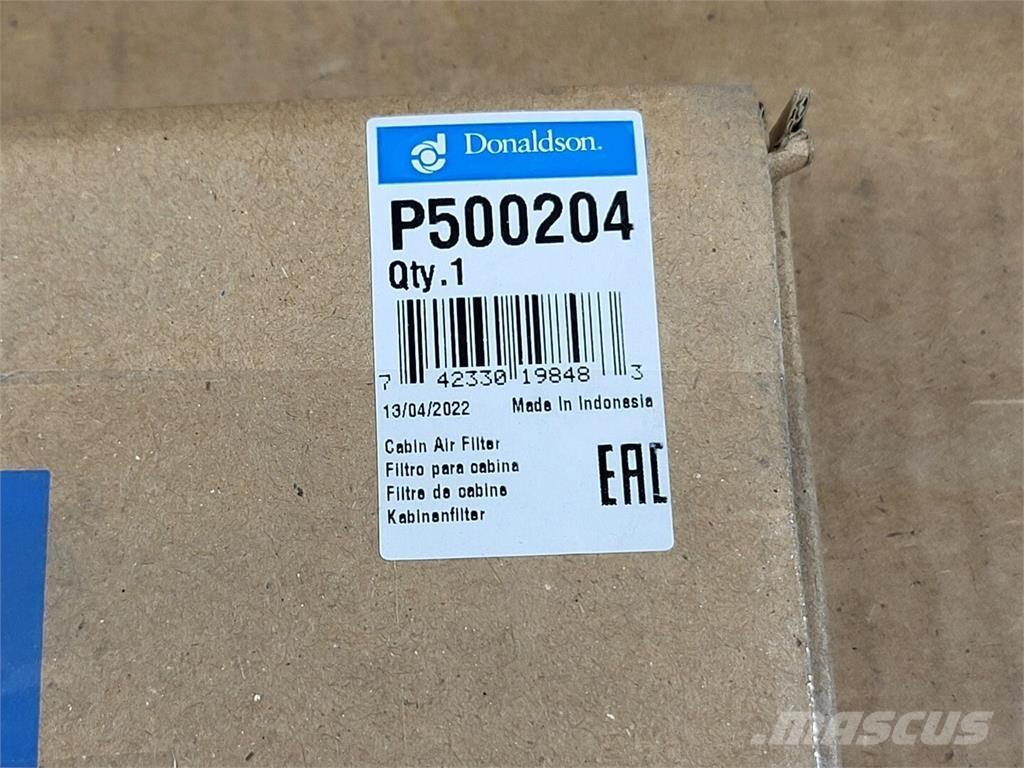 Donaldson P500204 Muut koneet