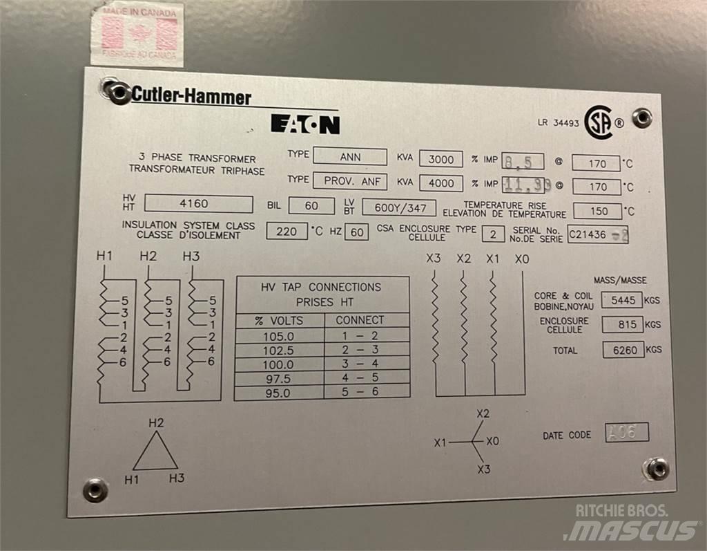 Eaton CUTLER-HAMMER Muut koneet
