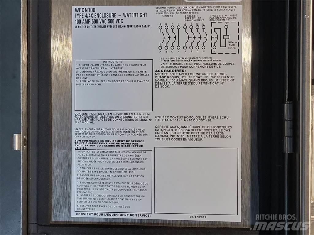 Eaton HFD3100S Muut koneet