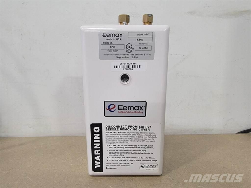  EEMAX SP55 Lämmitys- ja sulatuslaitteet