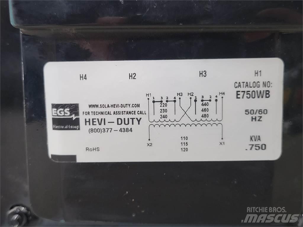  EGS E750WB Muut koneet
