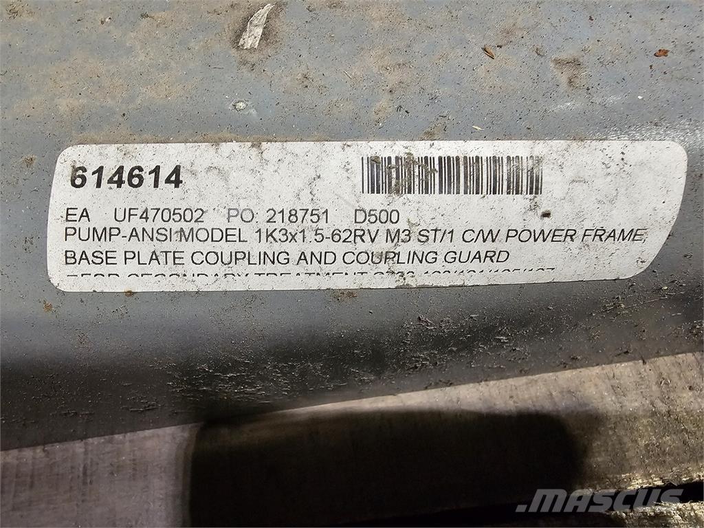  FLOWSERVE MK3 STD Vesipumput