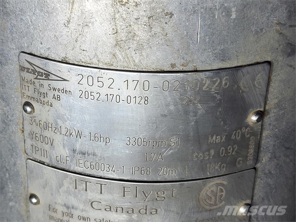 Flygt 2052.170-0128 Vesipumput