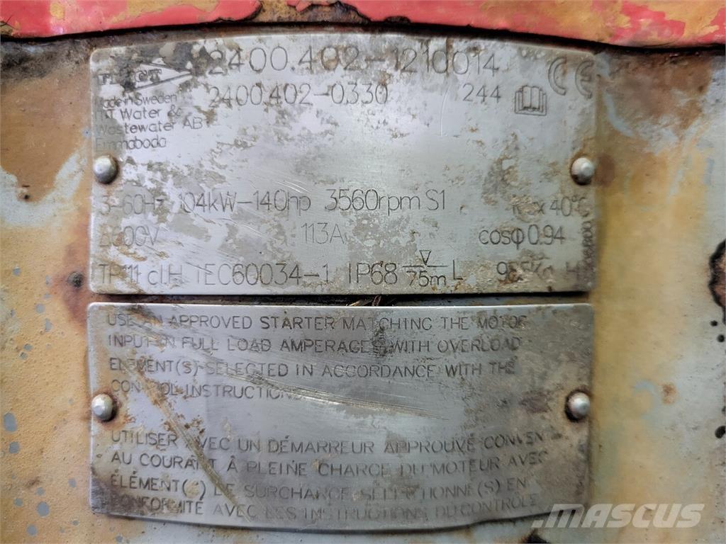 Flygt 2400.402 Vesipumput