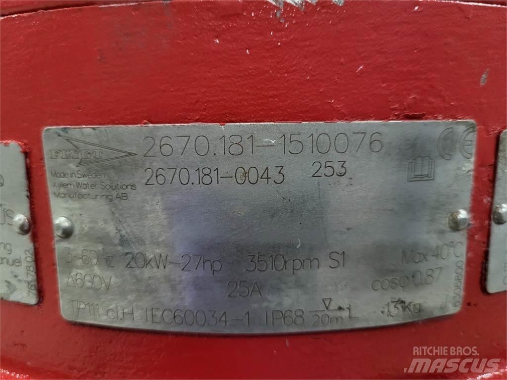 Flygt 2670.181-0043 Vesipumput