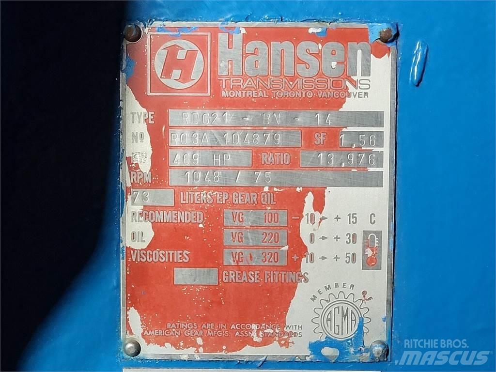 Hansen RDG21F-BN-14 Muut koneet