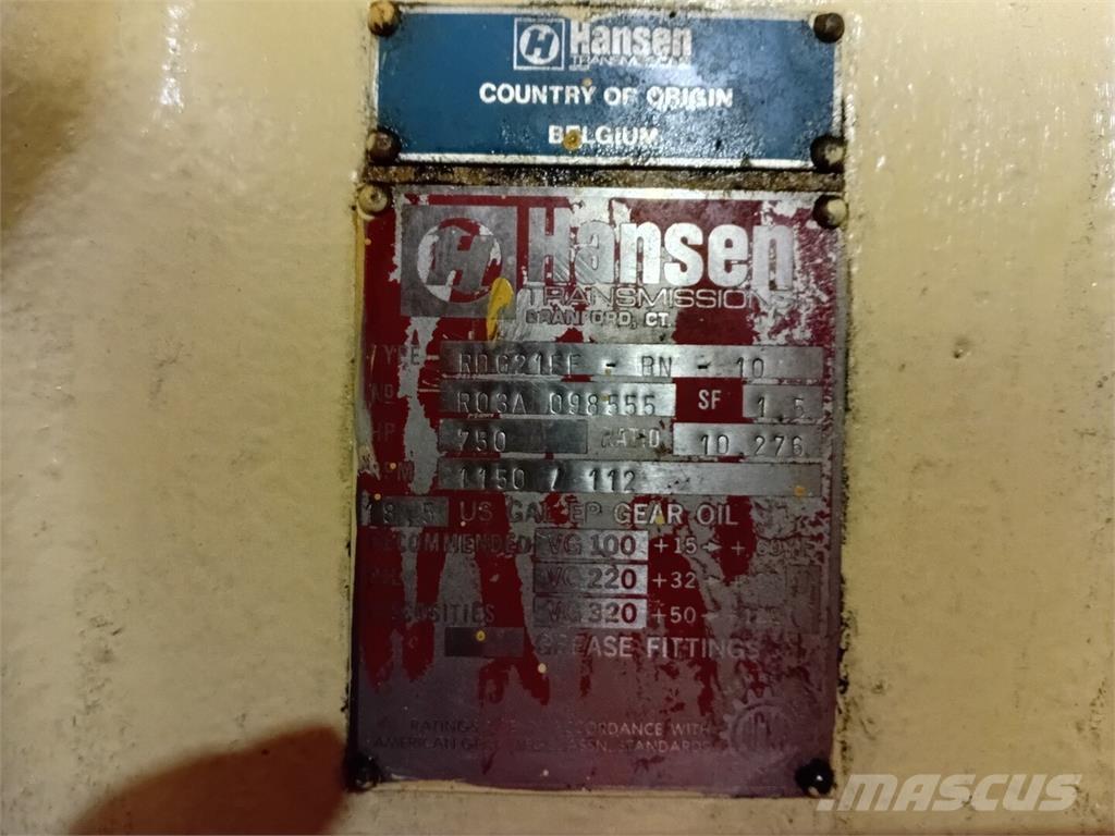 Hansen RDG21FFBN-10 Muut koneet