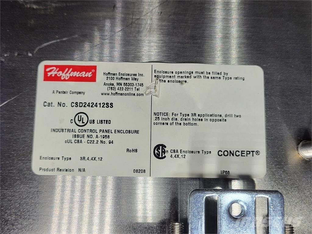 Hoffman CSD242412SS Muut koneet