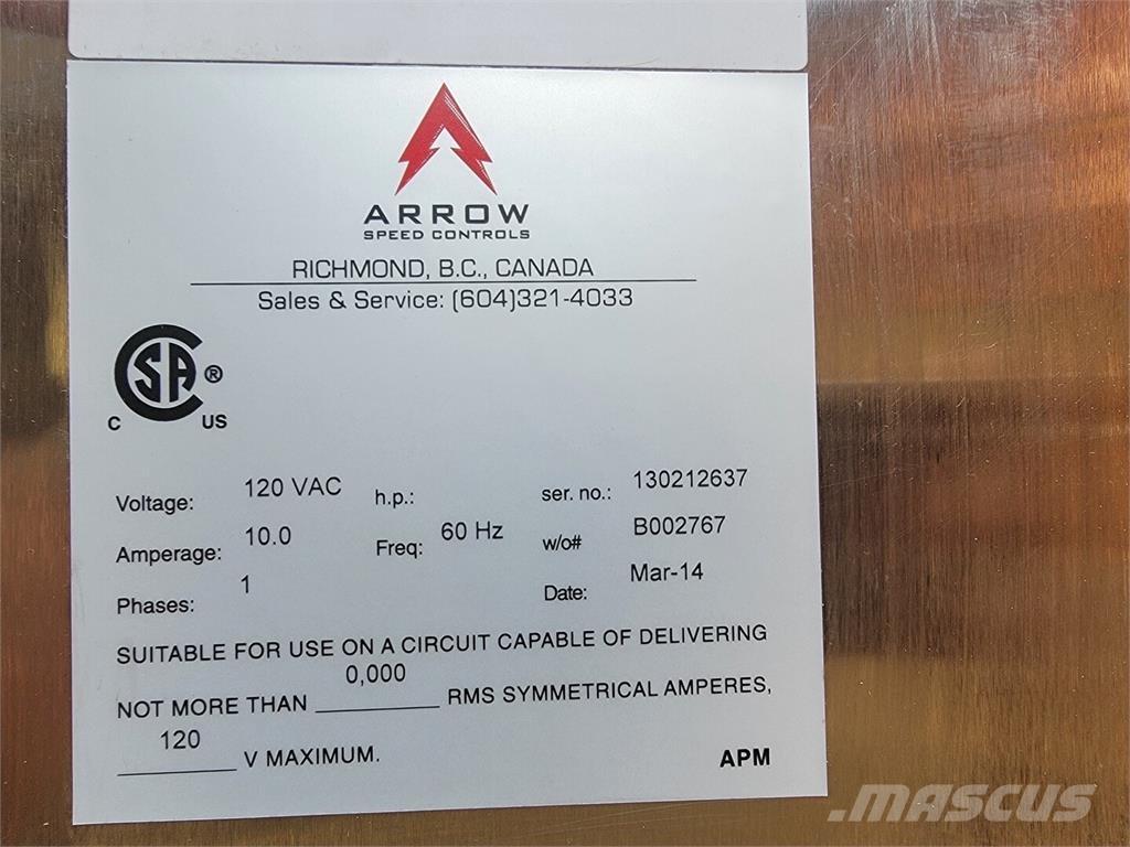 Hoffman CSD483612SSR Muut koneet