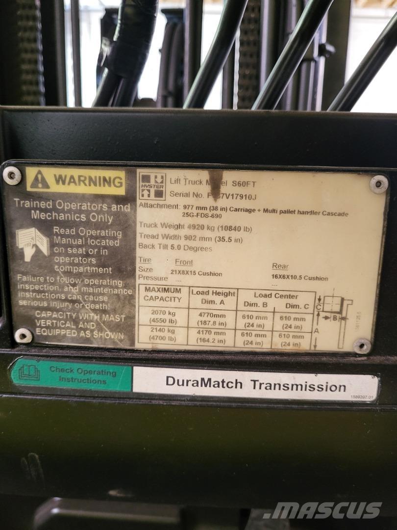 Hyster S60FT Muut koneet