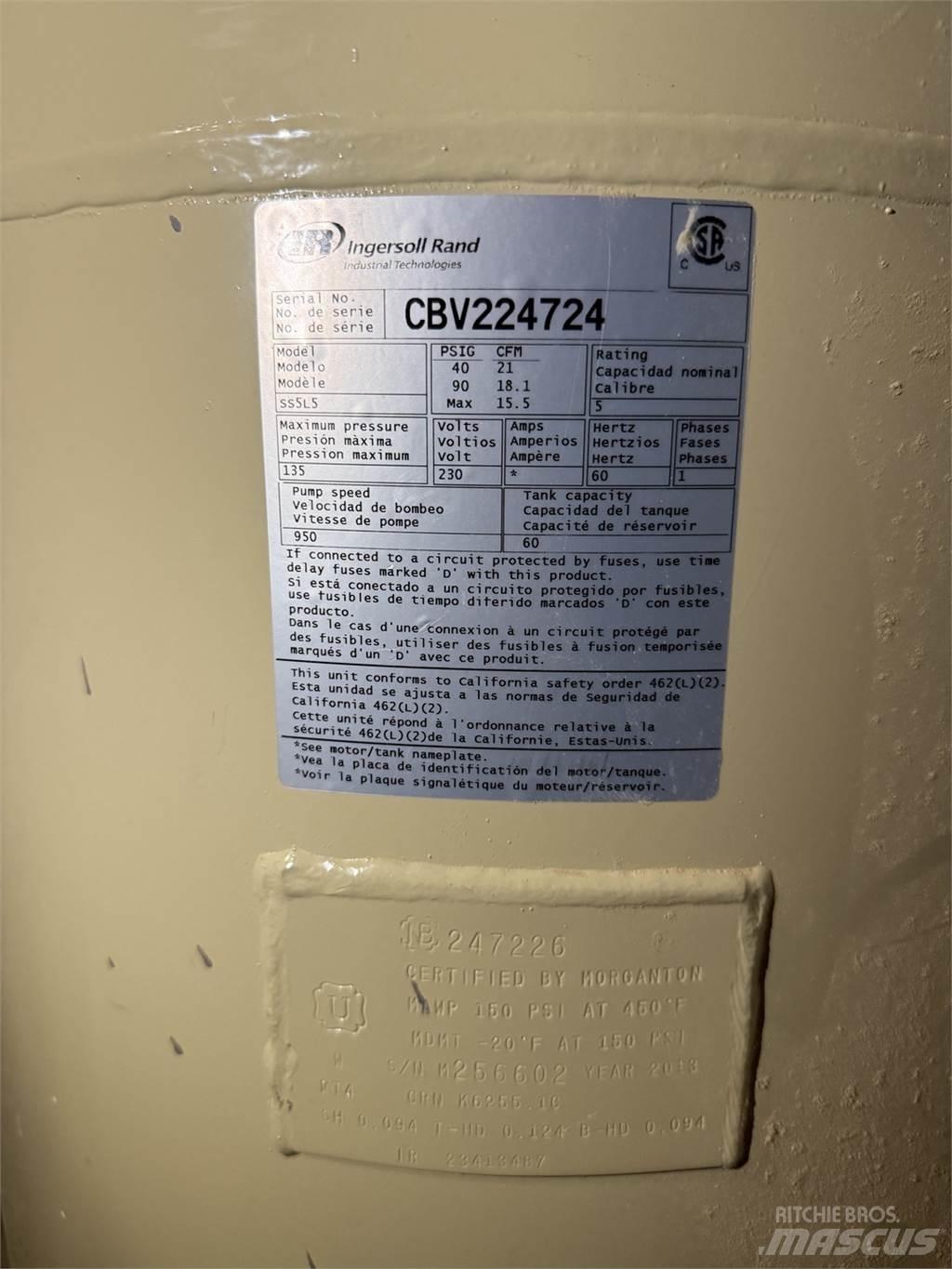 Ingersoll Rand SS5L5 Compressors
