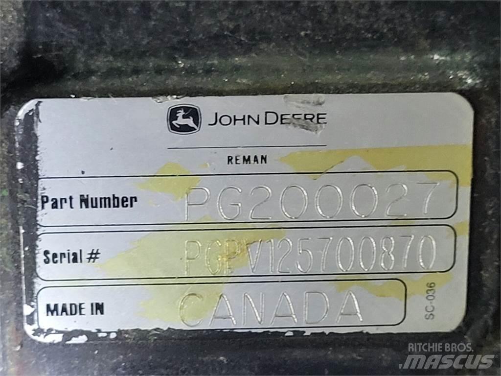 John Deere PG200027 Vesipumput