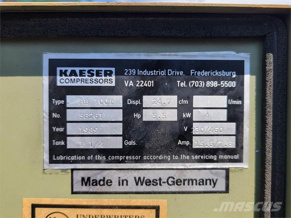 Kaeser AB 700T Kompressorit
