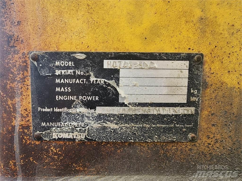 Komatsu  Dumpperit