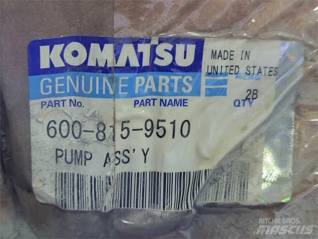 Komatsu 600-815-9510 Vesipumput