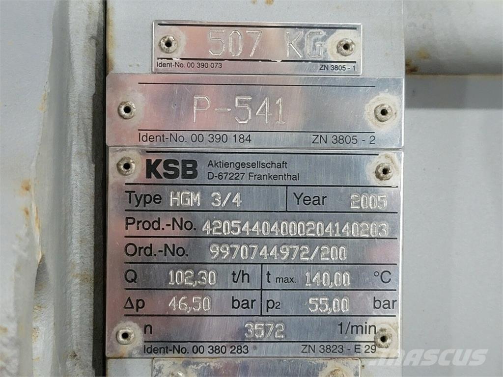 KSB HGM 3/4 Vesipumput
