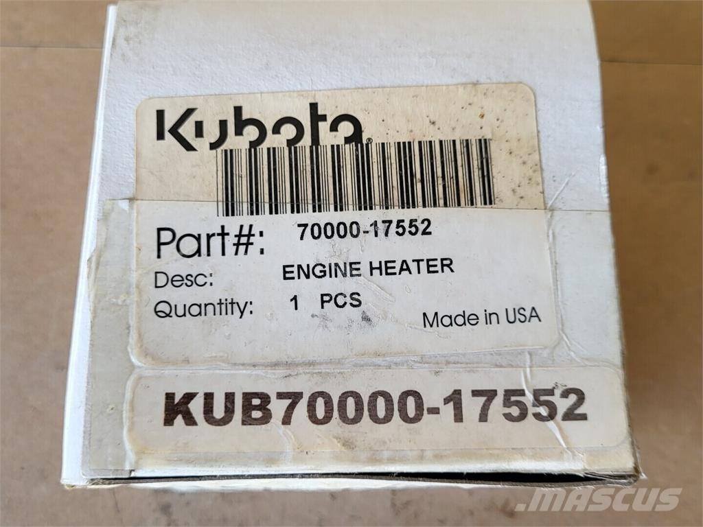 Kubota 70000-17552 Moottorit