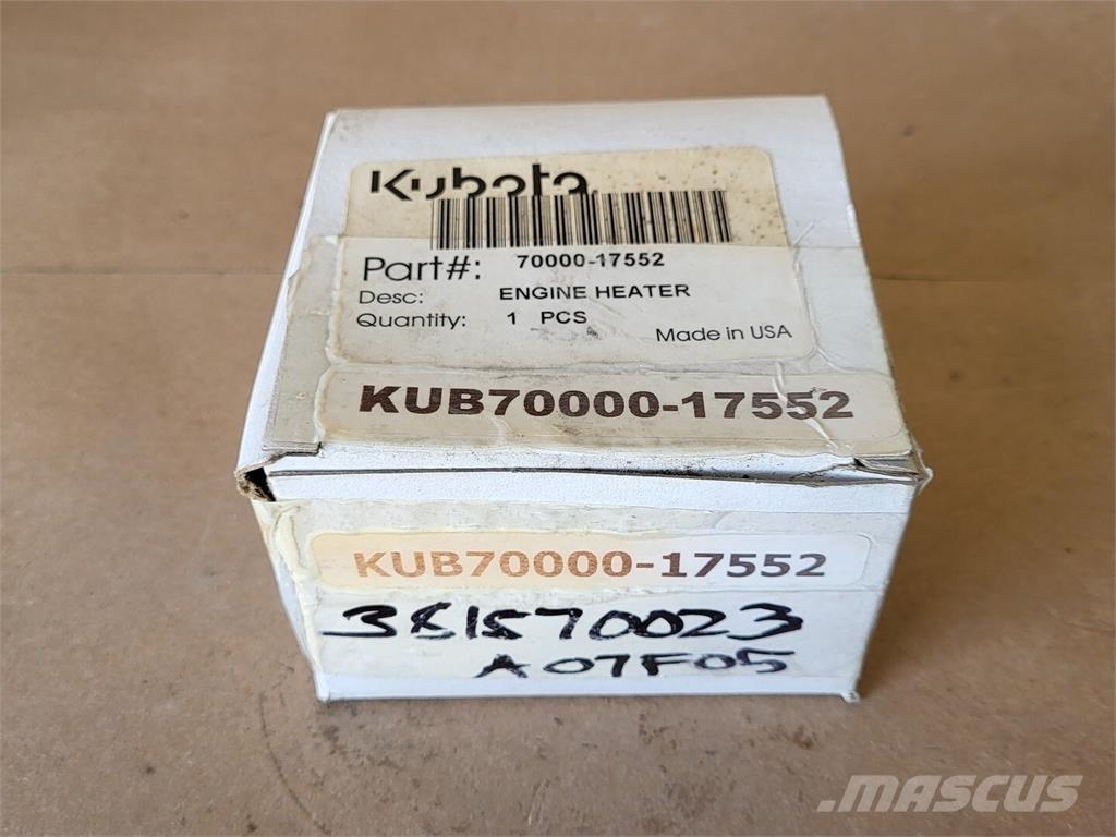 Kubota 70000-17552 Moottorit
