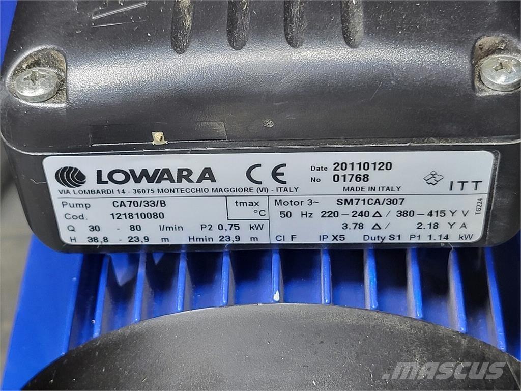 LOWARA CA70/33/B Vesipumput