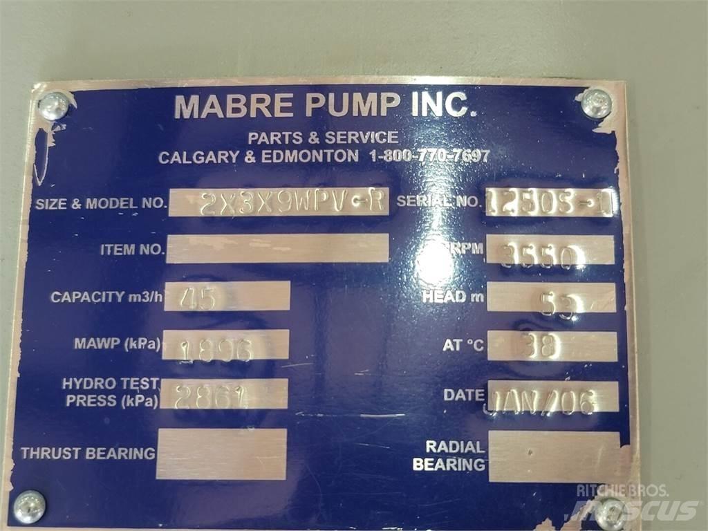  MABRE PUMP WPV-R Vesipumput